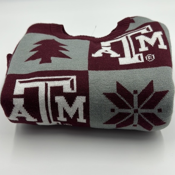 Texas A&M University Christmas sweater Size L - Picture 4 of 4